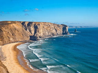 Steilküste in Portugal