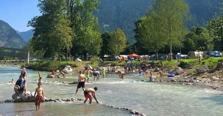 Campingplatz Grubhof an der Saalach im Salzburger Land