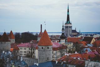 Tallin, die Hauptstadt von Estland.