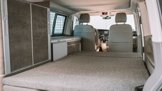 VW California Ocean rear bed